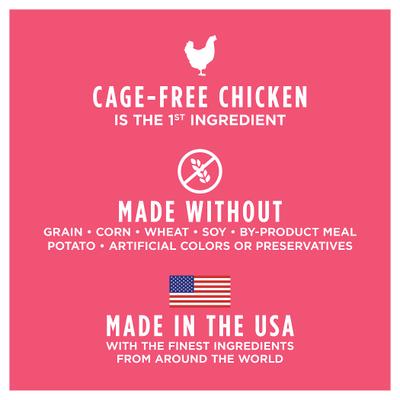 Show full view: Instinct Raw Boost Indoor Real Chicken Recipe Grain-Free Dry Cat Food, 5-lb bag slide 6 of 13