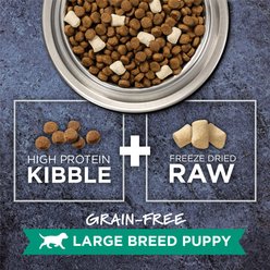 Instinct Raw Boost Large Breed Puppy Grain-Free Real Chicken Recipe Dry Dog Food, 20-lb bag slide 2 of 9