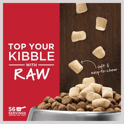 Show full view: Instinct Raw Boost Mixers Beef Recipe + Chicken Recipe Freeze-Dried Dog Food Topper slide 4 of 9