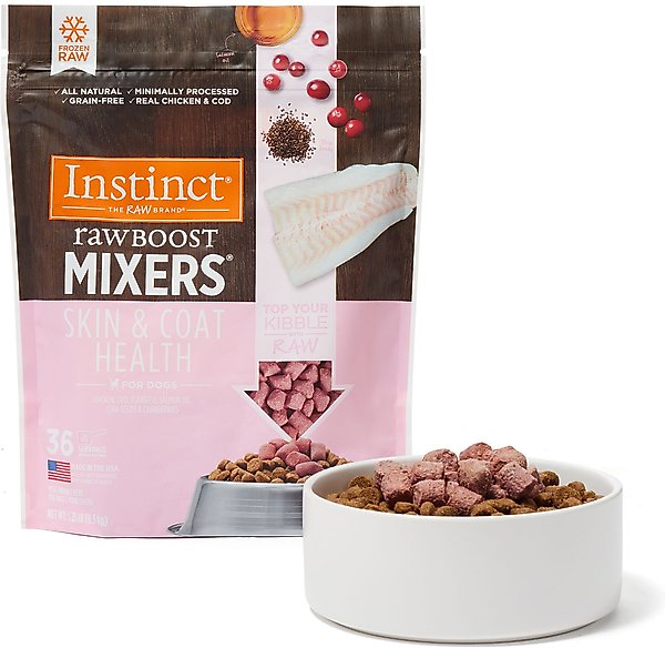 Instinct® Raw Boost Frozen Mixers® Gut Health Recipe for Dogs Instinct® Raw Boost Frozen Mixers® Gut Health Recipe for Dogs