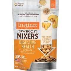 Instinct Raw Boost Mixers Grain-Free Digestive Health Recipe Freeze-Dried Cat Food Topper, 5.5-oz bag