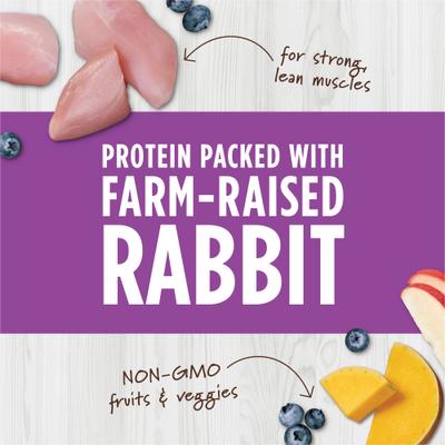 Show full view: Instinct Raw Boost Mixers Grain-Free Rabbit Recipe Freeze-Dried Cat Food Topper, 6-oz bag slide 5 of 13