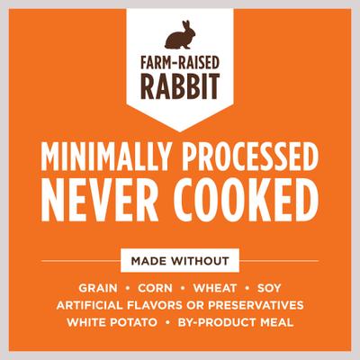 Show full view: Instinct Raw Boost Mixers Grain-Free Rabbit Recipe Freeze-Dried Cat Food Topper, 6-oz bag slide 6 of 13