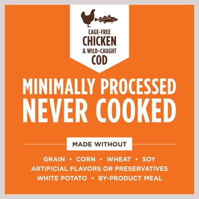 Show full view: Instinct Raw Boost Mixers Grain-Free Skin & Coat Health Recipe Freeze-Dried Cat Food Topper, 5.5-oz bag slide 6 of 13