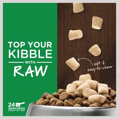 Show full view: Instinct Raw Boost Mixers Lamb Recipe Grain-Free Freeze-Dried Dog Food Topper, 5.5-oz bag slide 3 of 13