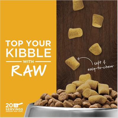 Show full view: Instinct Raw Boost Mixers Mobility Support Recipe Grain-Free Freeze-Dried Dog Food Topper, 11-oz bundle slide 3 of 12