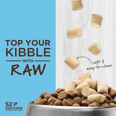 Show full view: Instinct Raw Boost Mixers Wild Caught Alaskan Pollock Recipe High-Protein Grain-Free Freeze-Dried Cat Food Topper, 5-oz bag slide 3 of 11