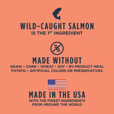 Show full view: Instinct Raw Boost Real Salmon Recipe Grain-Free Dry Cat Food, 4.5-lb bag slide 6 of 13