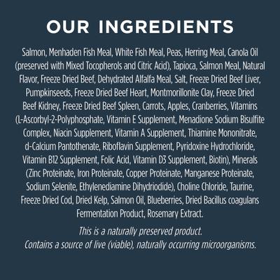 Show full view: Instinct Raw Boost Real Salmon Recipe Grain-Free Dry Cat Food, 4.5-lb bag slide 8 of 13