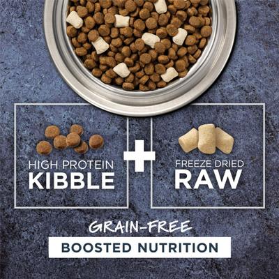 Show full view: Instinct Raw Boost Recipe with Real Chicken & Freeze-Dried Raw Pieces Dry Food + Freeze-Dried Raw Boost Mixers Gut Health Recipe Dog Food Topper slide 5 of 9