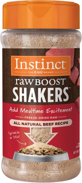 INSTINCT® Dog Food Raw Boost Shakers Real Beef Recipe