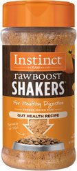 Instinct Raw Boost Shakers Chicken Recipe Gut Health Grain-Free Freeze-Dried Dog Food Topper, 5.5-oz bottle