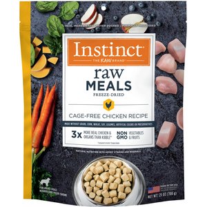 Instinct Raw Meals Real Beef Recipe Grain-Free Adult Freeze-Dried Dog Food