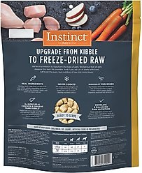 Instinct Raw Meals Cage-Free Chicken Recipe Grain-Free Adult Freeze-Dried Dog Food, 25-oz bag slide 2 of 9