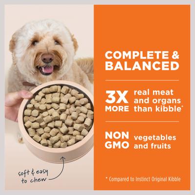 Instinct Raw Meals Cage-Free Chicken Recipe Grain-Free Adult Freeze-Dried Dog Food