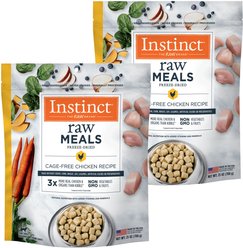 Instinct Freeze-Dried Raw Meals Grain-Free Cage-Free Chicken Recipe Cat Food, 50-oz bundle slide 1 of 9