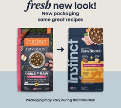 Instinct RawBoost Indoor Real Chicken Recipe Grain-Free Dry Cat Food, 5-lb bag slide 2 of 9