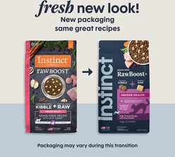 Instinct RawBoost Indoor Real Rabbit Recipe Grain-Free Dry Cat Food, 4.5-lb bag slide 2 of 9