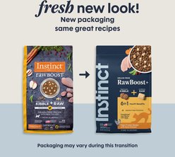 Instinct RawBoost Real Chicken Recipe Grain-Free Dry Cat Food, 10-lb bag slide 2 of 9