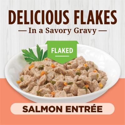 Show full view: Instinct Salmon Entree Grain-Free Flaked Wet Cat Food, 5.5-oz can, case of 12 slide 3 of 10