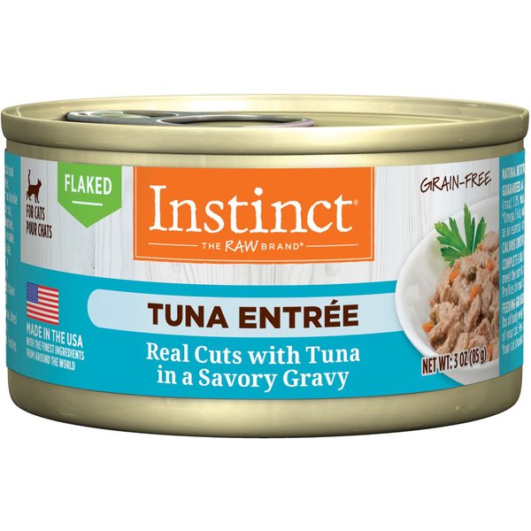 Instinct Tuna Entree Grain-Free Flaked Wet Cat Food