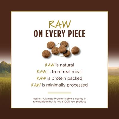 Show full view: Instinct Ultimate Protein Cage-Free Chicken Recipe Grain-Free Dry Cat Food, 4-lb bag slide 6 of 13