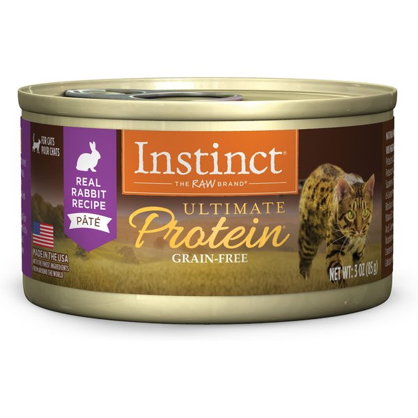 INSTINCT Limited Ingredient Diet Real Rabbit Recipe Grain-Free Pate Wet ...