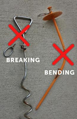 Show full view: IntelliLeash Intelli-Stayk Surface-Lock Dog Tie-Out Stake, Standard slide 3 of 5