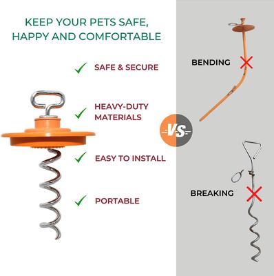 Show full view: IntelliLeash Intelli-Stayk with Beast Dog Surface Lock slide 5 of 7