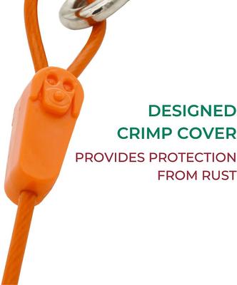 Show full view: IntelliLeash Tie-Out Dog Cables, 12-ft, 10-lb slide 2 of 7