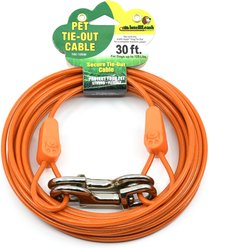 IntelliLeash Tie-Out Dog Cables, 30-ft, 125-lb