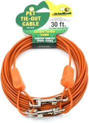 IntelliLeash Tie-Out Dog Cables, 30-ft, 35-lb