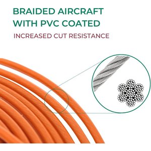 IntelliLeash Tie-Out Dog Cables, 30-ft, 35-lb