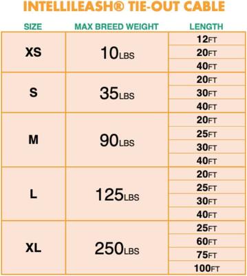 Show full view: IntelliLeash Tie-Out Dog Cables, 30-ft, 35-lb slide 6 of 7