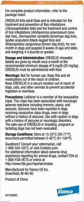 Show full view: Interceptor Plus Chew, 2-8 lbs, (Orange Box), 3 Chew (3-mo. supply) + Credelio Chewable Tablet for Dogs, 12.1-25 lbs, (Orange Box), 3 Chewable Tablets (3-mos. supply) slide 7 of 9