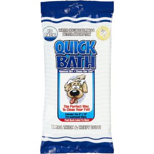 International Veterinary Sciences Quick Bath Large Breed Dog Wipes, 10 count