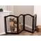 Show in main carousel: Internet's Best Arched Top Wire Dog Gate, 30-in, Espresso, 4 Panel slide 5 of 10