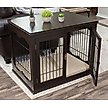Show in main carousel: Internet's Best Double Door Furniture Style Dog Crate & End Table, Espresso, 32 inch slide 1 of 10