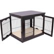 Show in main carousel: Internet's Best Double Door Furniture Style Dog Crate & End Table, Espresso, 32 inch slide 5 of 10
