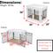 Show in main carousel: Internet's Best Double Door Furniture Style Dog Crate & End Table, White, 32 inch slide 4 of 11