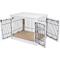 Show in main carousel: Internet's Best Double Door Furniture Style Dog Crate & End Table, White, 32 inch slide 5 of 11