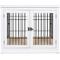 Show in main carousel: Internet's Best Double Door Furniture Style Dog Crate & End Table, White, 32 inch slide 9 of 11