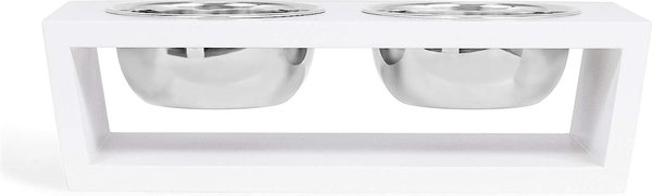 Show full view: Internet's Best Modern Elevated Dog & Cat Bowls, 2-cup, 5.5-in Tall slide 3 of 6