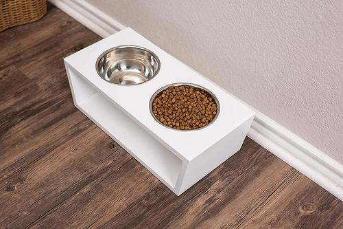 Show full view: Internet's Best Modern Elevated Dog & Cat Bowls, 2-cup, 5.5-in Tall slide 5 of 7