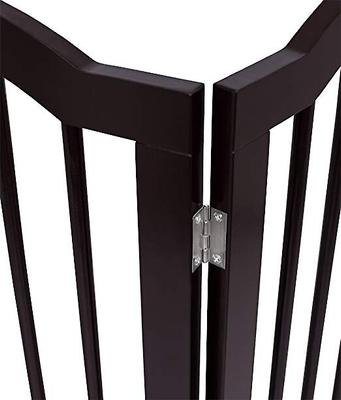 Show full view: Internet's Best Traditional Arch Pet Gate, Espresso, 36-in, 4-Panel slide 5 of 6