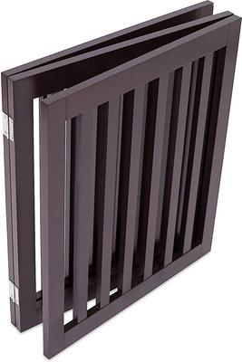 Show full view: Internet's Best Traditional Pet Gate, Espresso, 24-in, 3-Panel slide 4 of 7