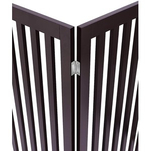Internet's Best Traditional Pet Gate, Espresso, 36-in, 3-Panel