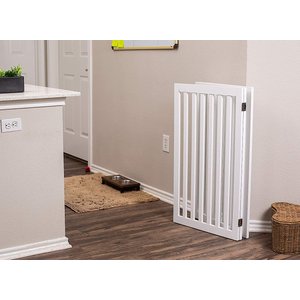Internet's Best Traditional Pet Gate, White, 36-in, 3-Panel
