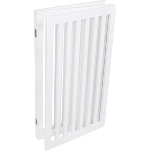 Internet's Best Traditional Pet Gate, White, 36-in, 3-Panel