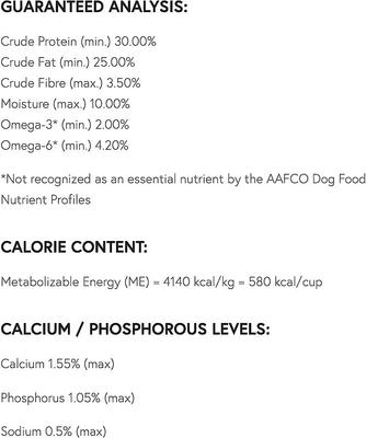 Show full view: Inukshuk Professional Performance Marine 30/25 Dry Dog Food, 33-lb bag slide 5 of 10
